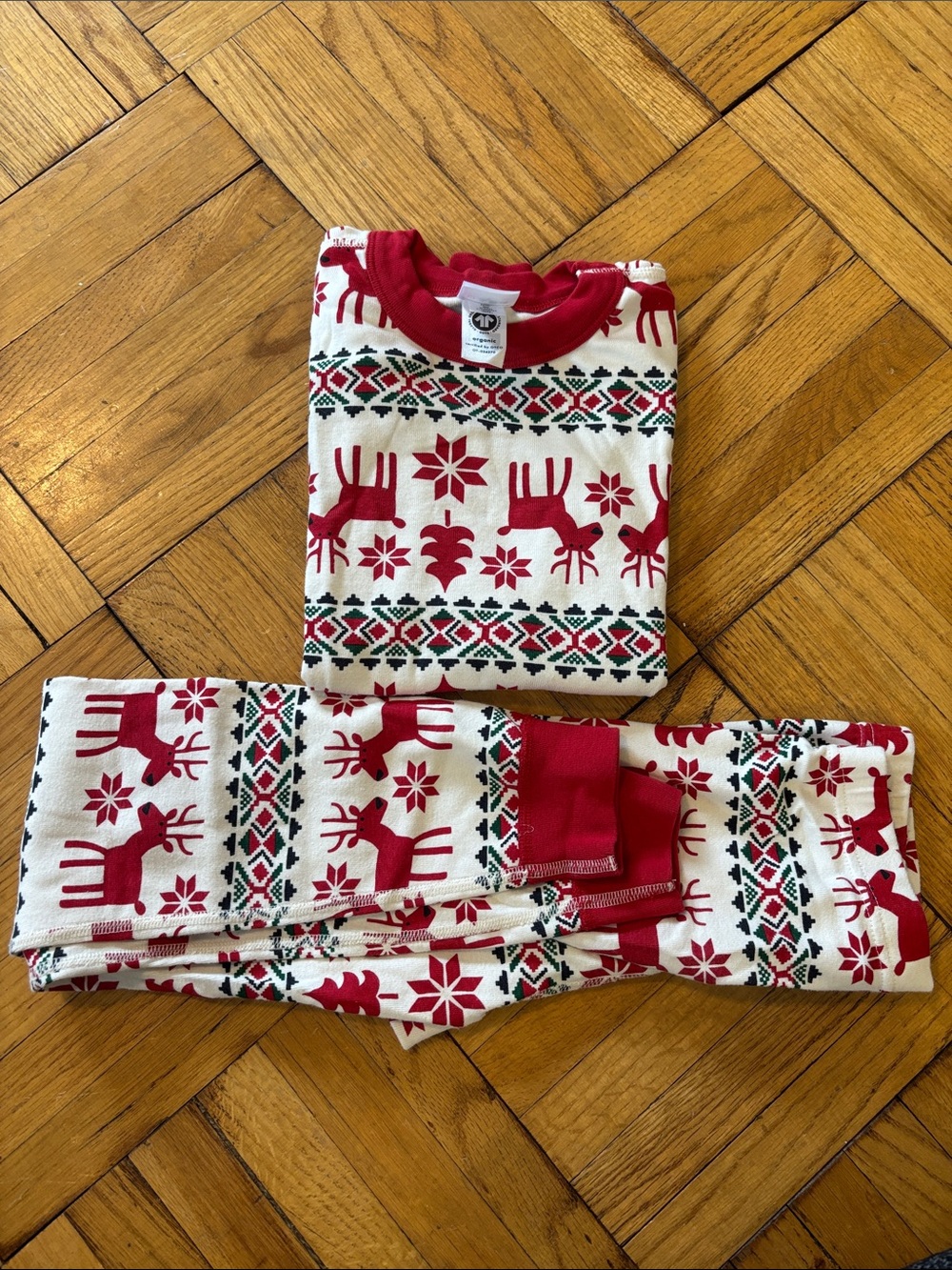 Hanna Andersson Holiday Dear Deer HannaJams™ Pajama Set